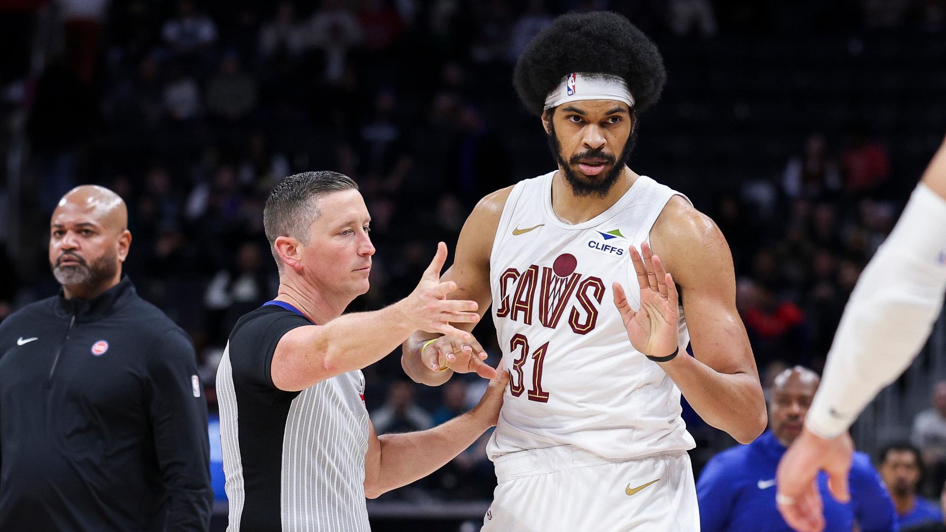 Jarrett Allen ejected for decking Ausar Thompson with punishing screen