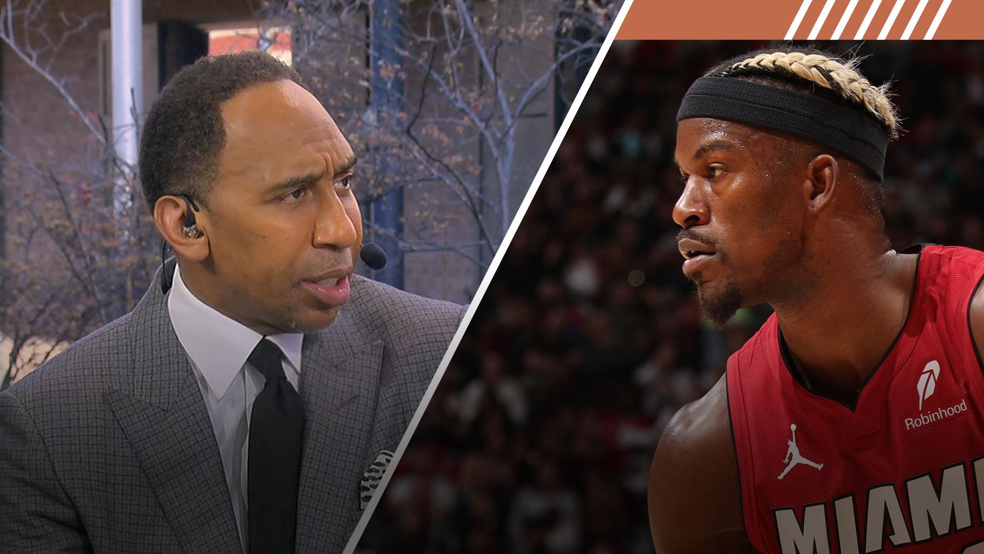 Stephen A. 'not moved at all' by Jimmy Butler joining Warriors