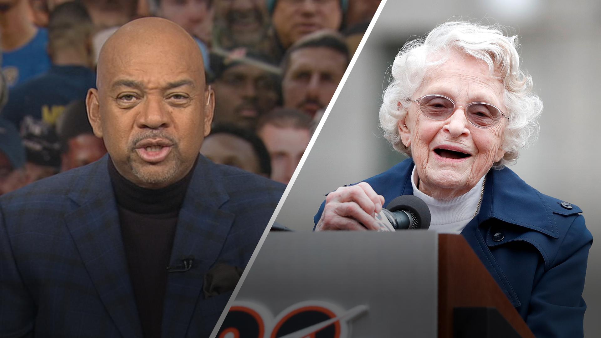 Wilbon pays tribute to Bears owner Virginia Halas McCaskey