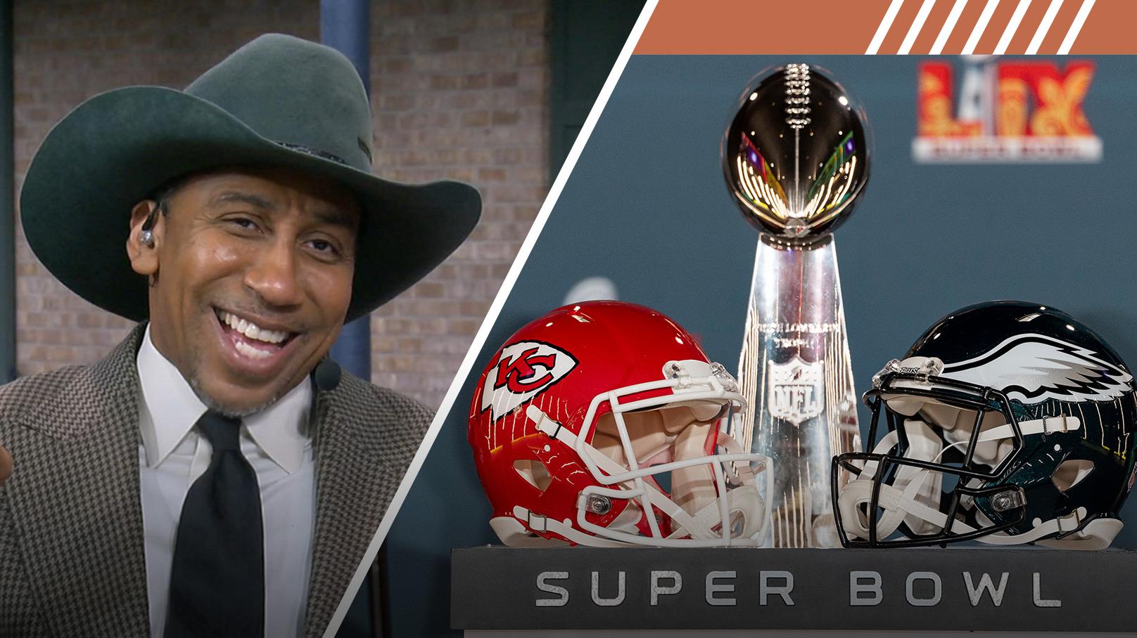 Stephen A. makes his pick for Super Bowl LIX