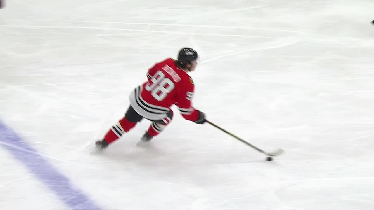 Connor Bedard's power-play goal pads Blackhawks' lead