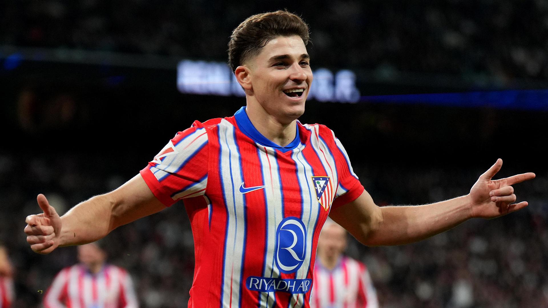 Julian Alvarez's Panenka gives Atleti lead in Madrid derby