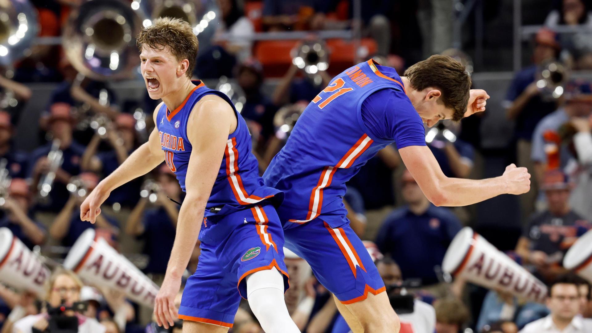 No. 6 Florida upsets No. 1 Auburn on the road