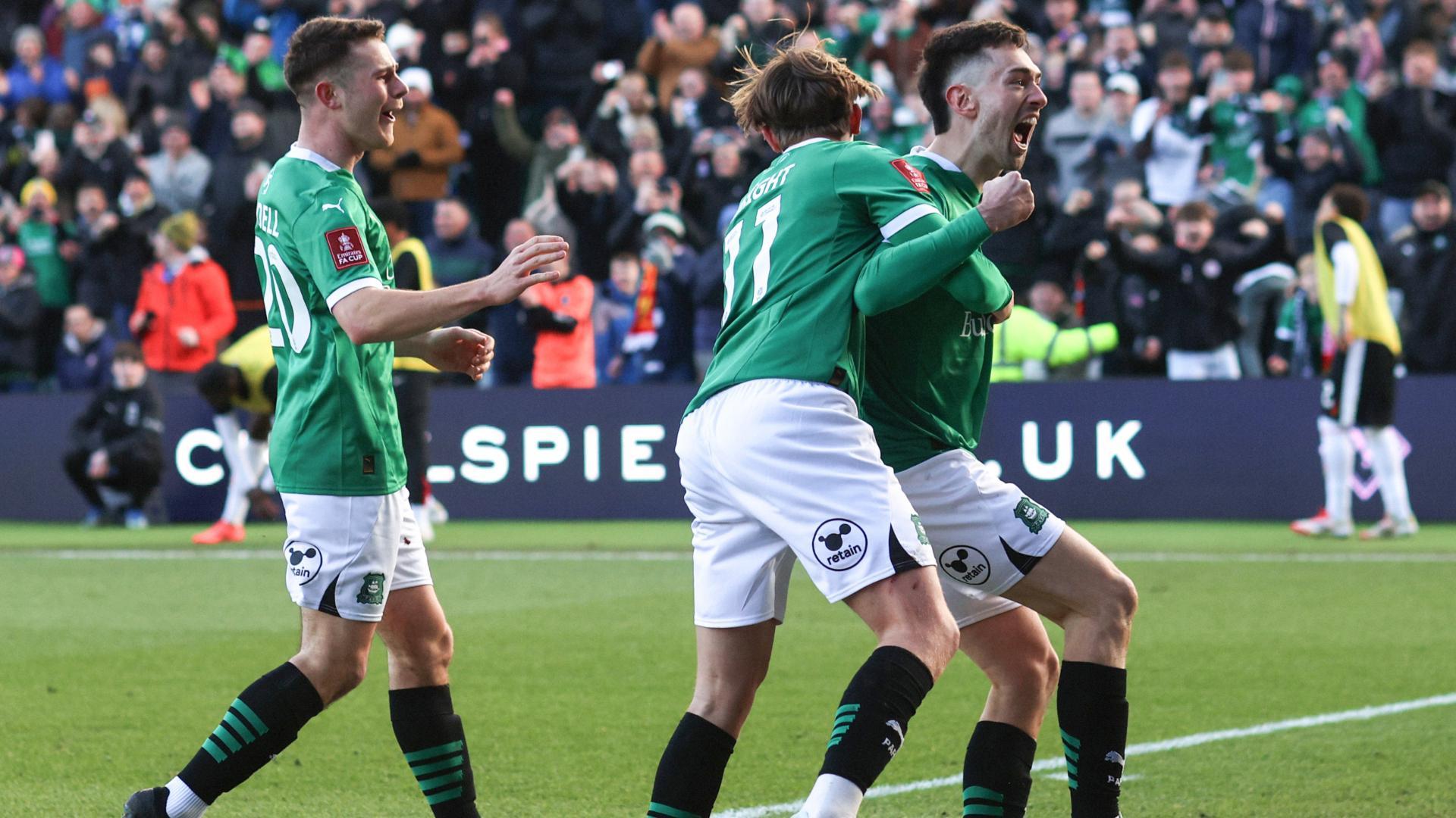 Plymouth Argyle shock Liverpool with 1-0 win in FA Cup