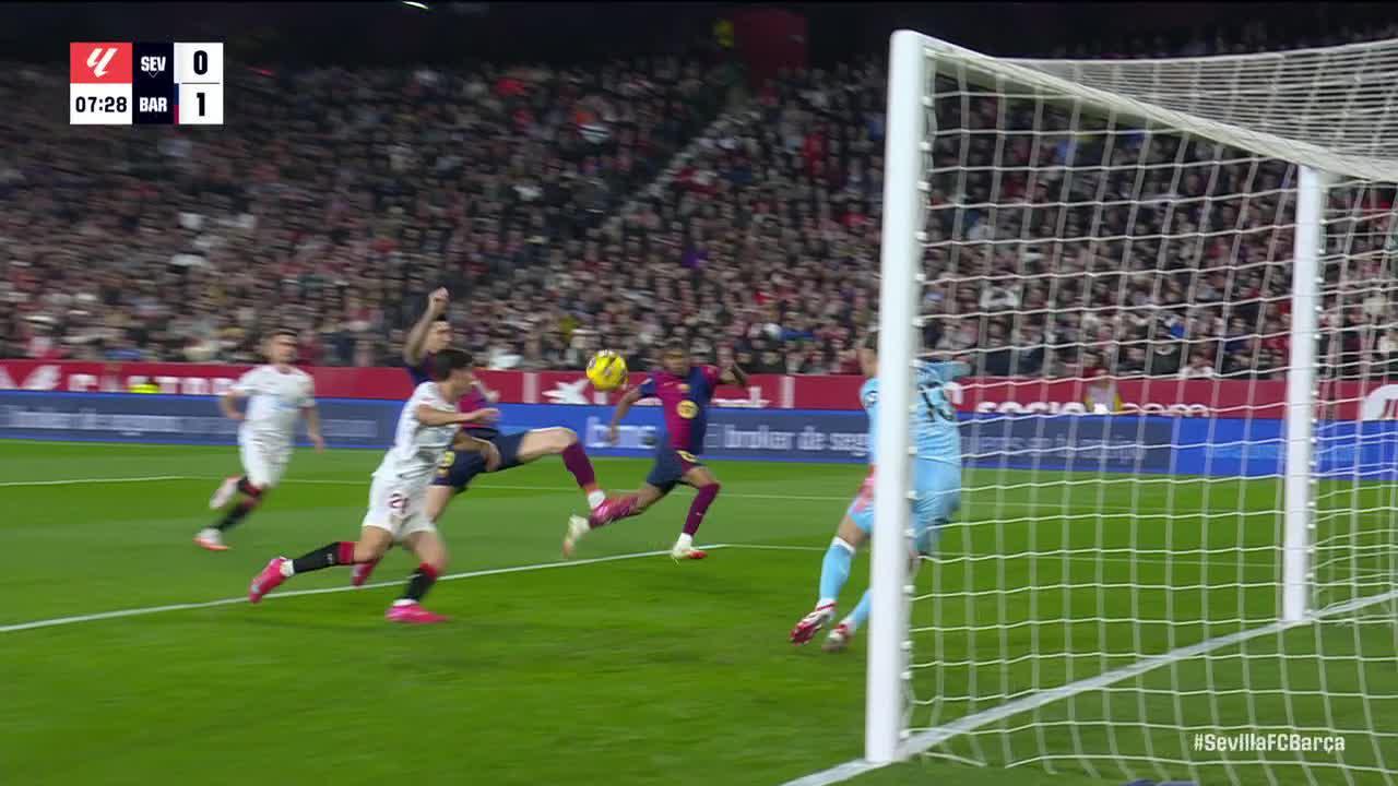 Sevilla vs. Barcelona - Game Highlights