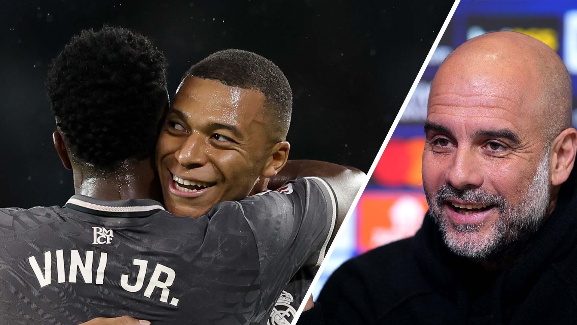 Guardiola: Impossible to control all of Real Madrid's attackers