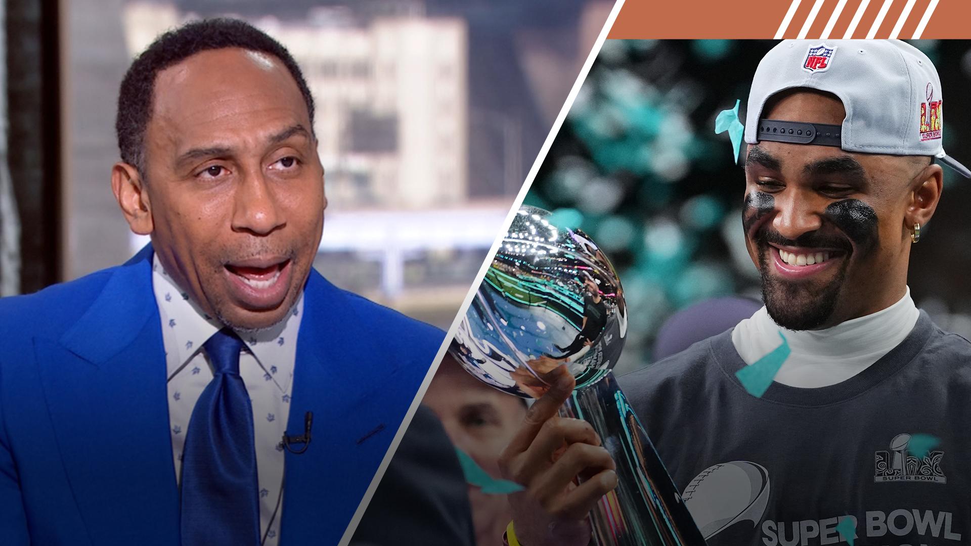 Mahomes or Hurts? Stephen A. picks which QB's stock changed more