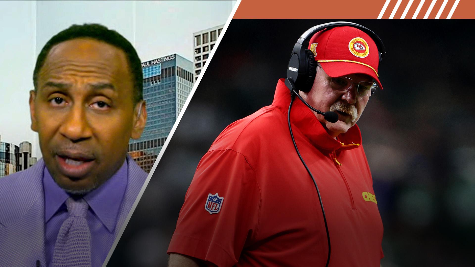 Stephen A. blames Andy Reid for Chiefs' offensive issues