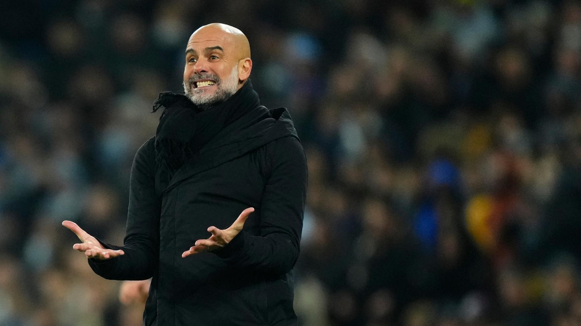 Is Pep Guardiola struggling at Man City?