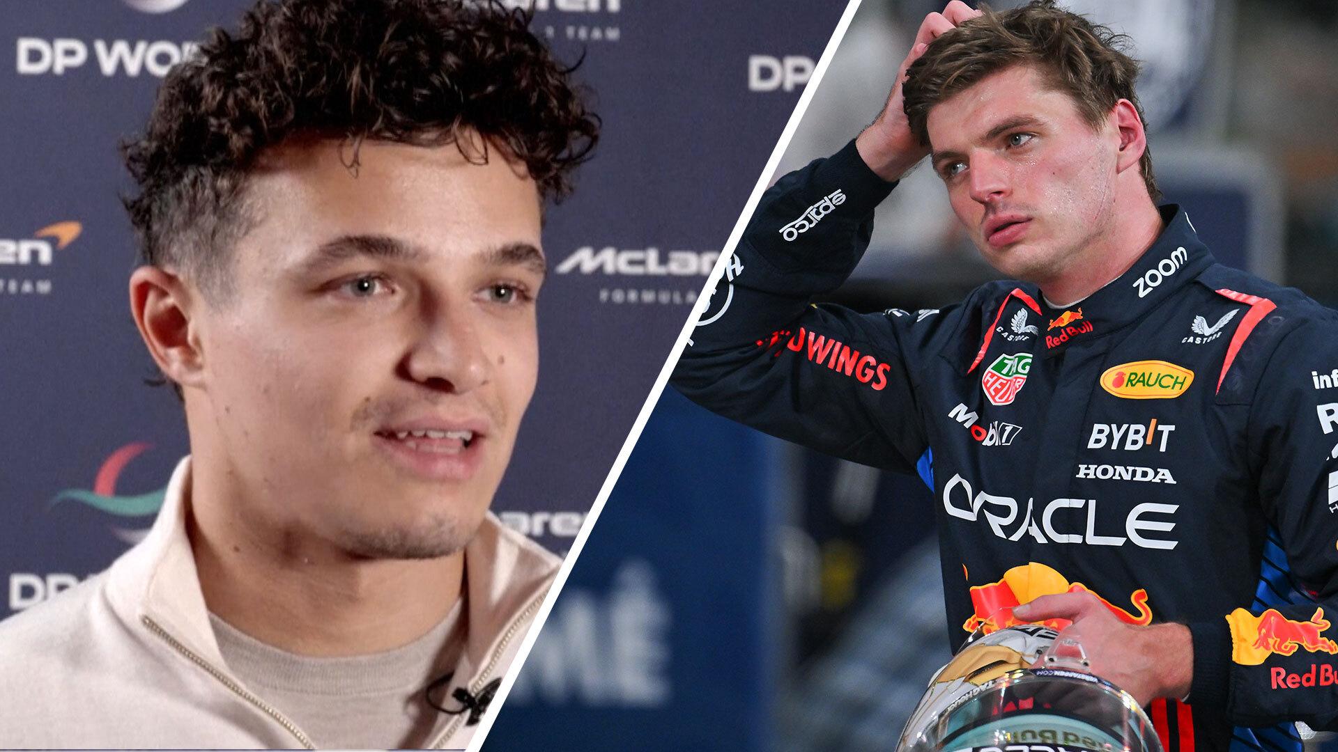 Norris: Max Verstappen isn't going to be 'the guy' this year