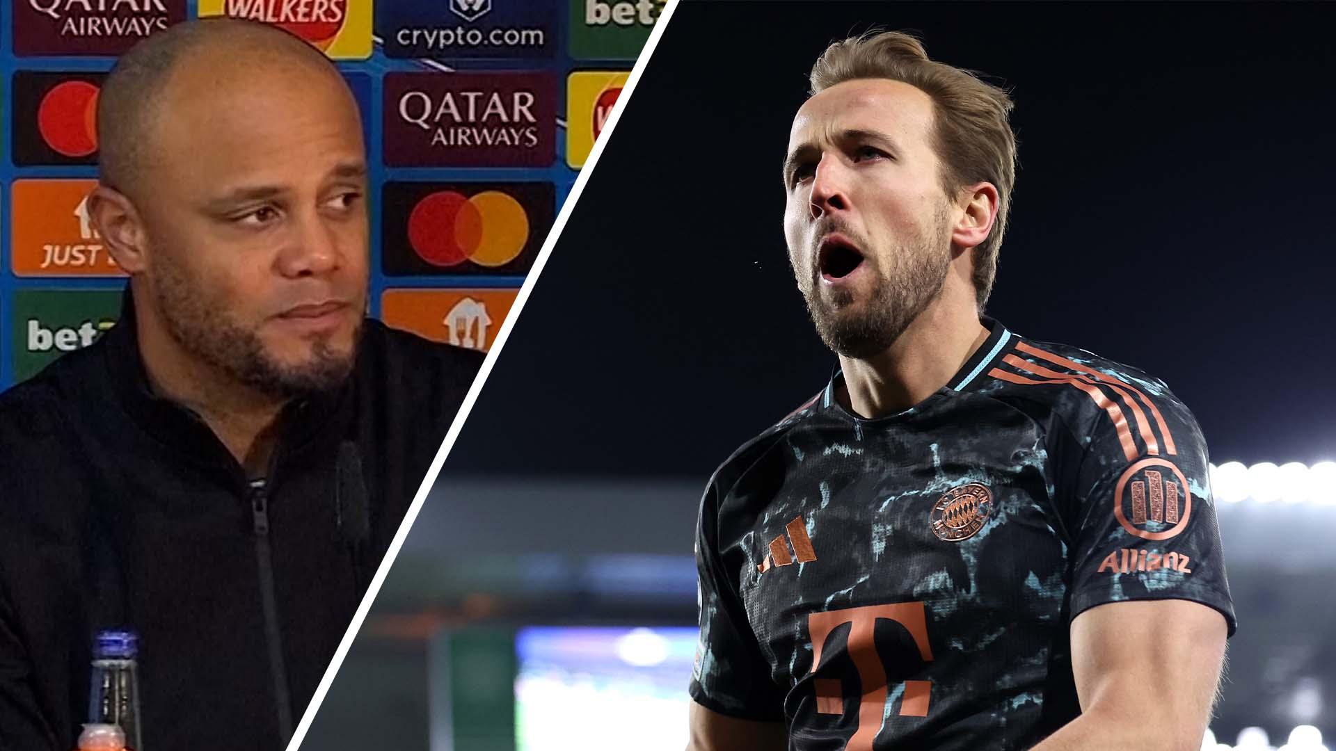 Kompany: Kane is still improving despite his age