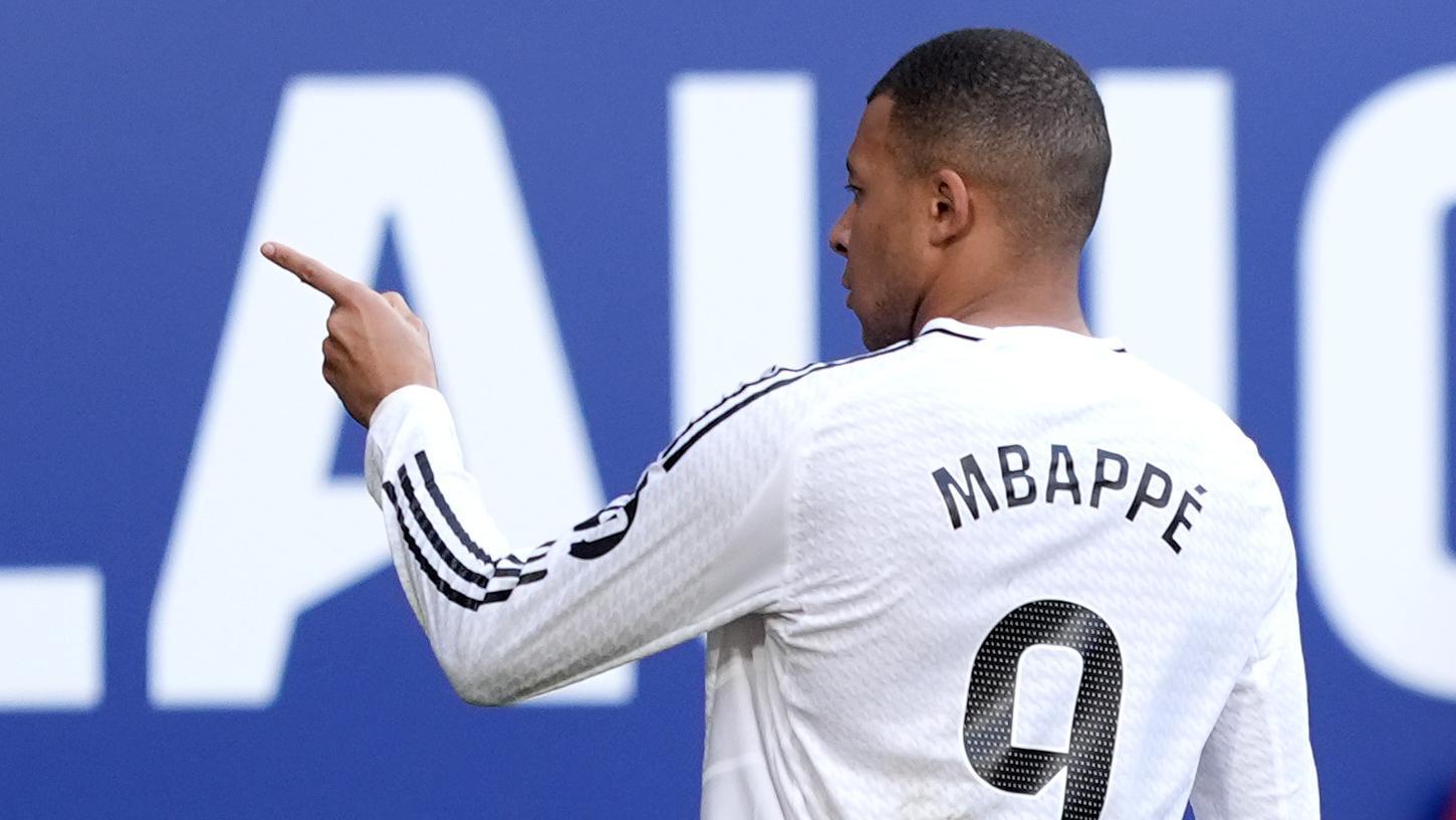 Mbappe fires Real Madrid in front