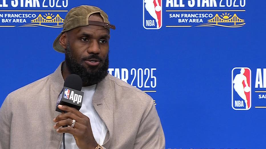 LeBron on ASG: 'I will not be in uniform tonight'