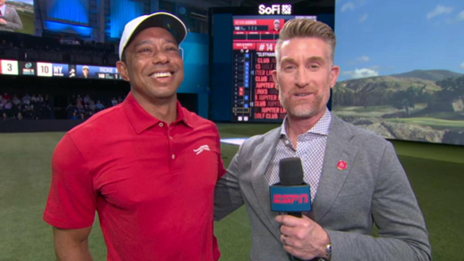 'That was embarrassing': Tiger breaks down hilarious gaffe at TGL