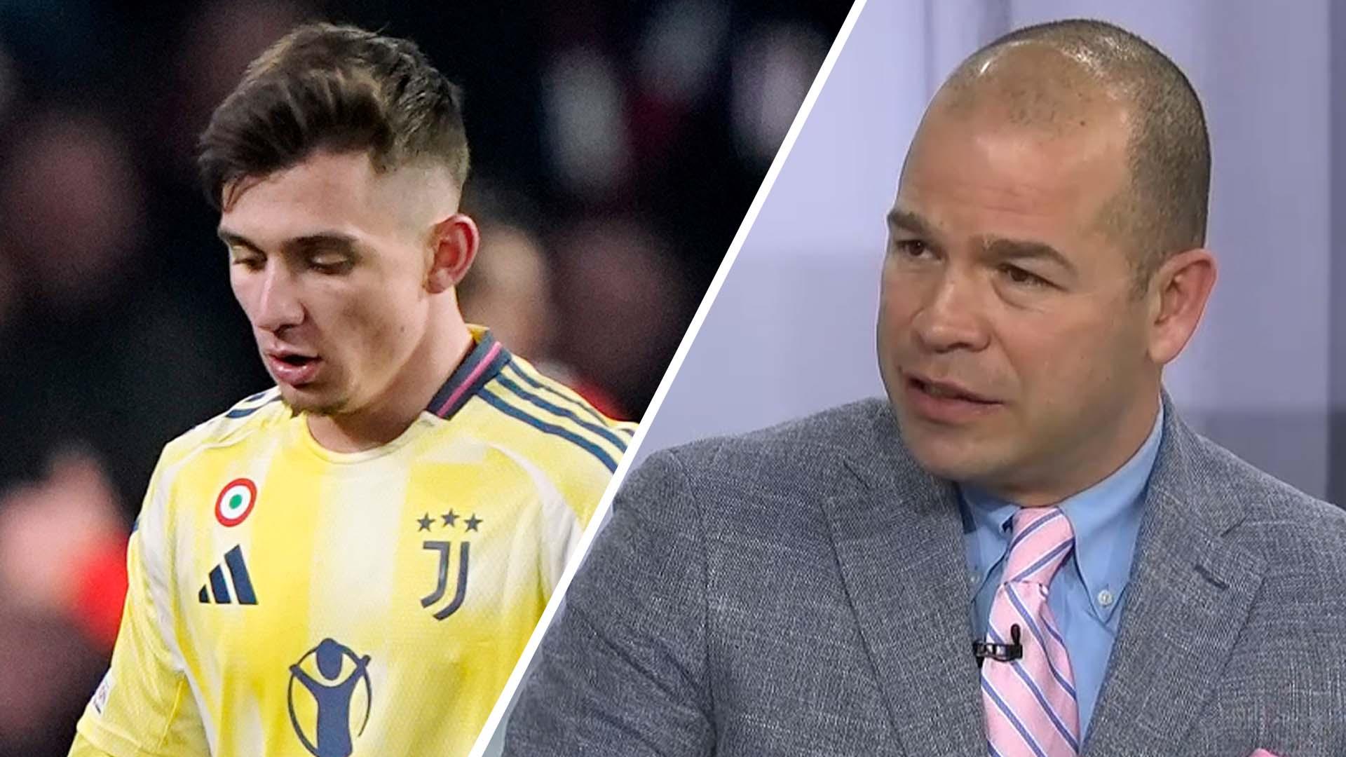 Moreno: Juventus and eliminated Italian sides are just 'not good teams'