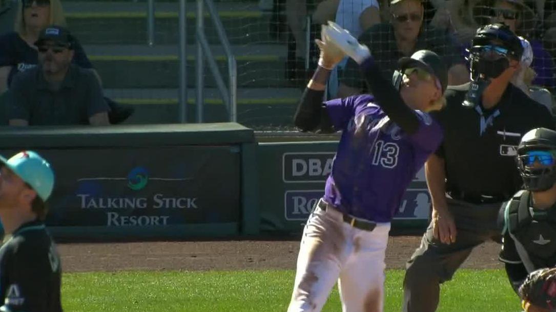 Rockies' Zac Veen apologizes after emphatic bat flip