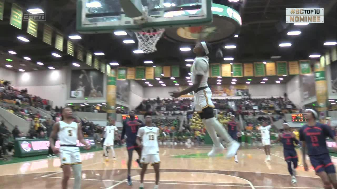 Christian Ings throws down a pair of SC Top 10 nominee dunks