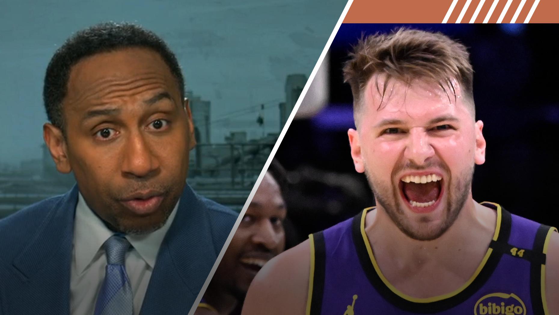 Stephen A.: AD under immense pressure if Mavs face Luka in the playoffs