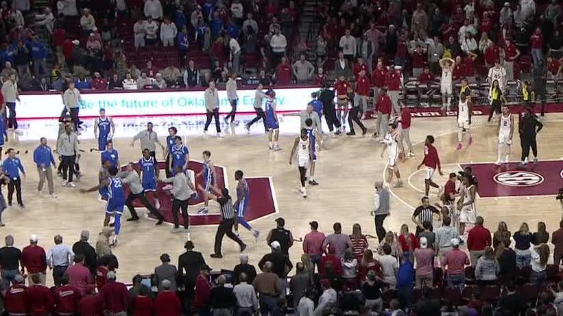 Kentucky and Oklahoma exchange words after wild finish
