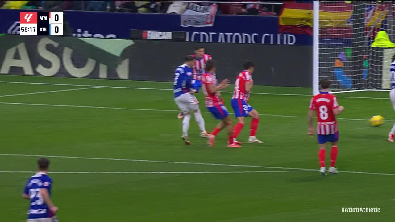 Jan Oblak makes a great save