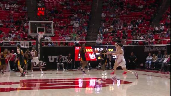 Gabe Madsen hits the triple vs. Arizona State Sun Devils - ESPN Video