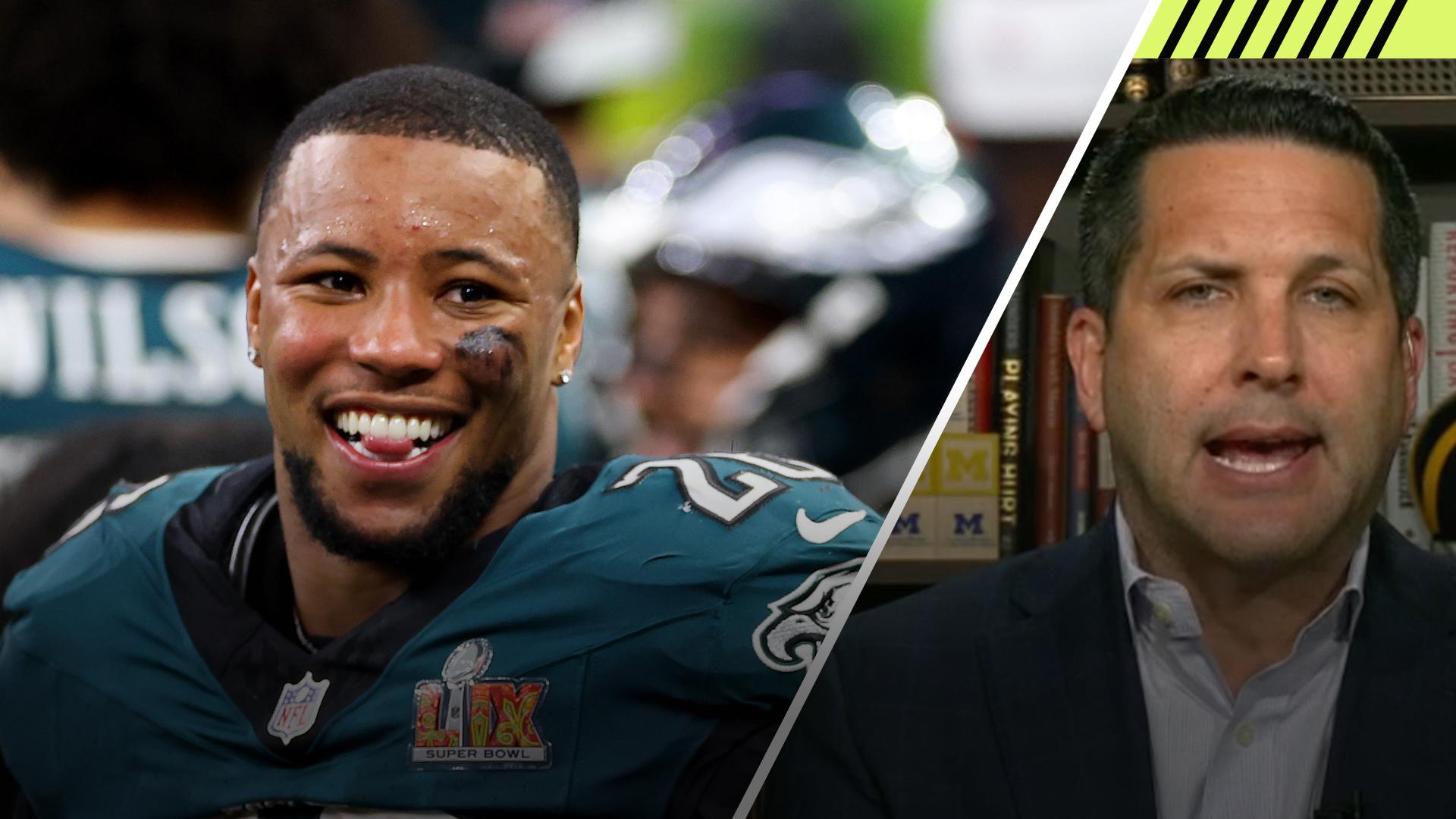 Schefter: Saquon's deal is 'creating a new benchmark' for RB salaries