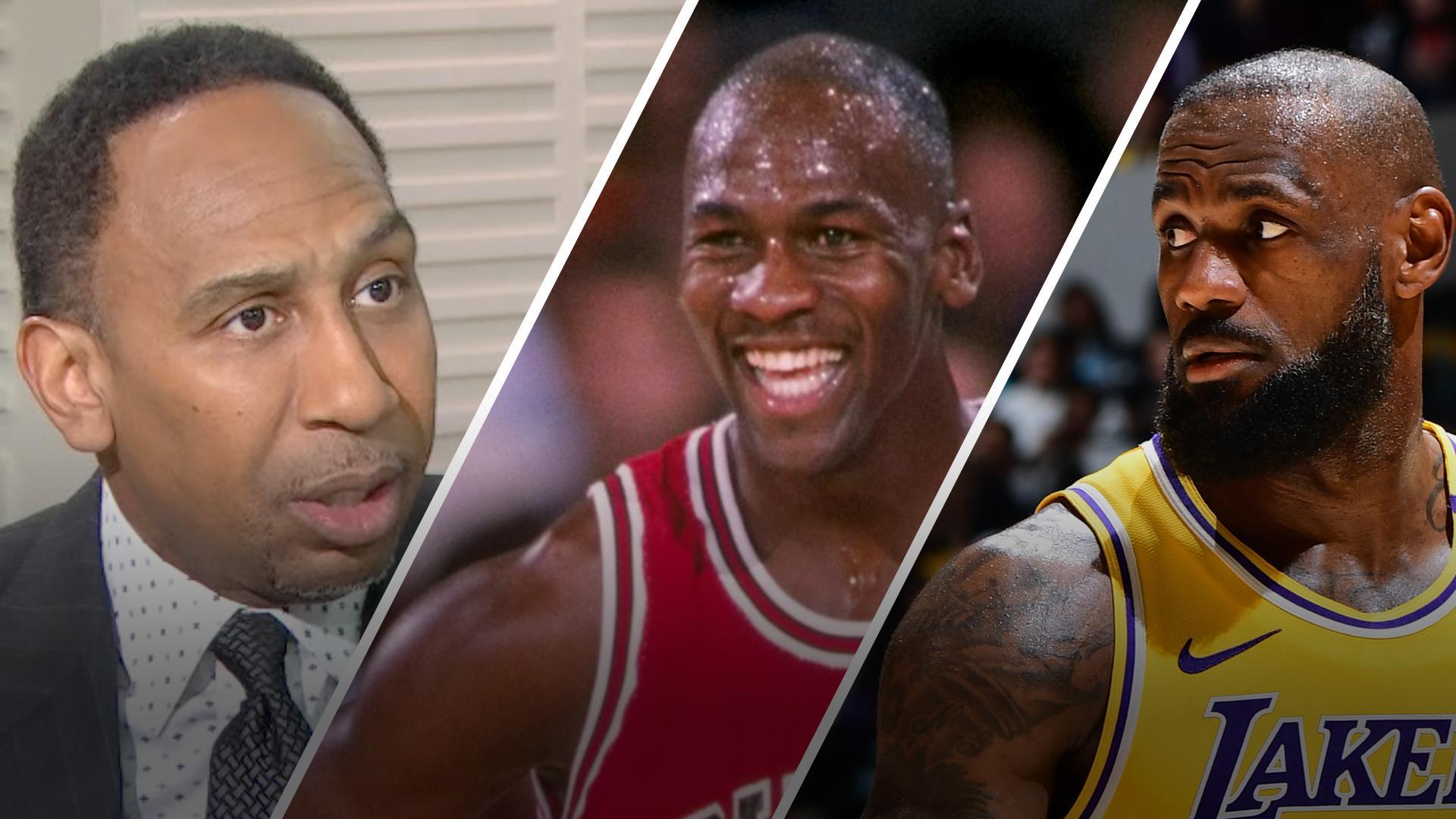 Why Stephen A. says LeBron is now the GOAT, kind of