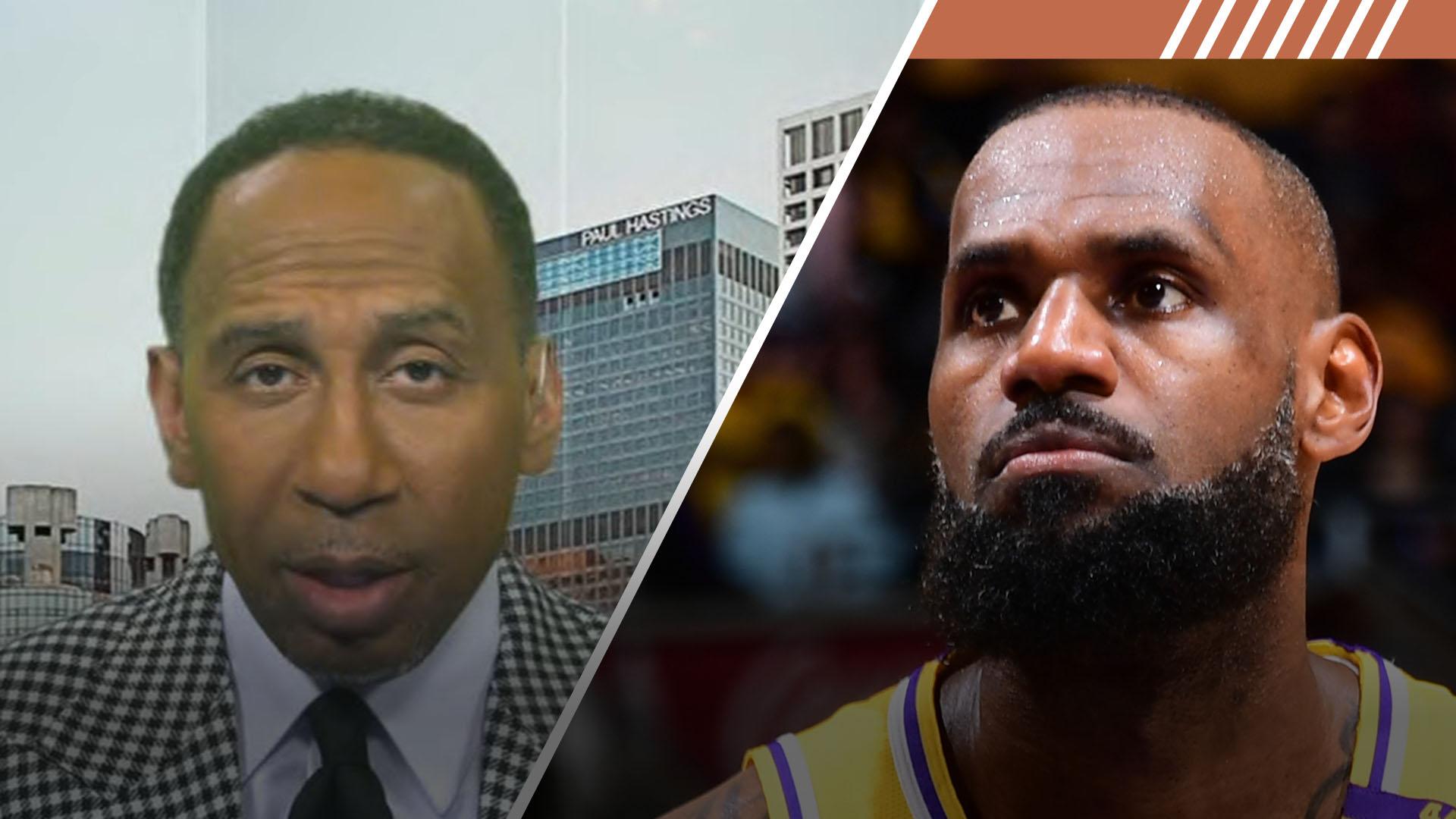 Stephen A. picks the best season of LeBron's career