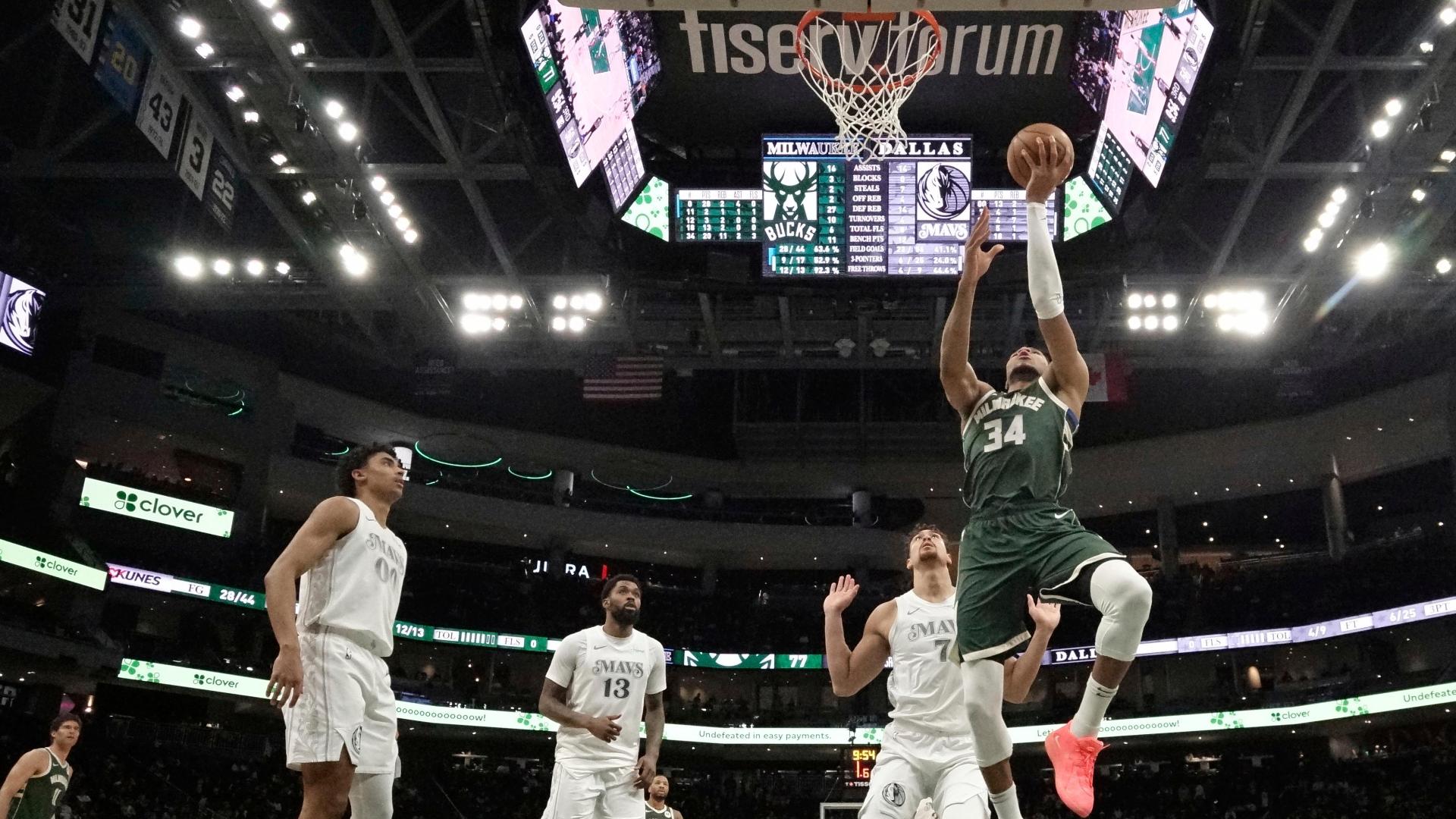 Giannis reaches 20K career points