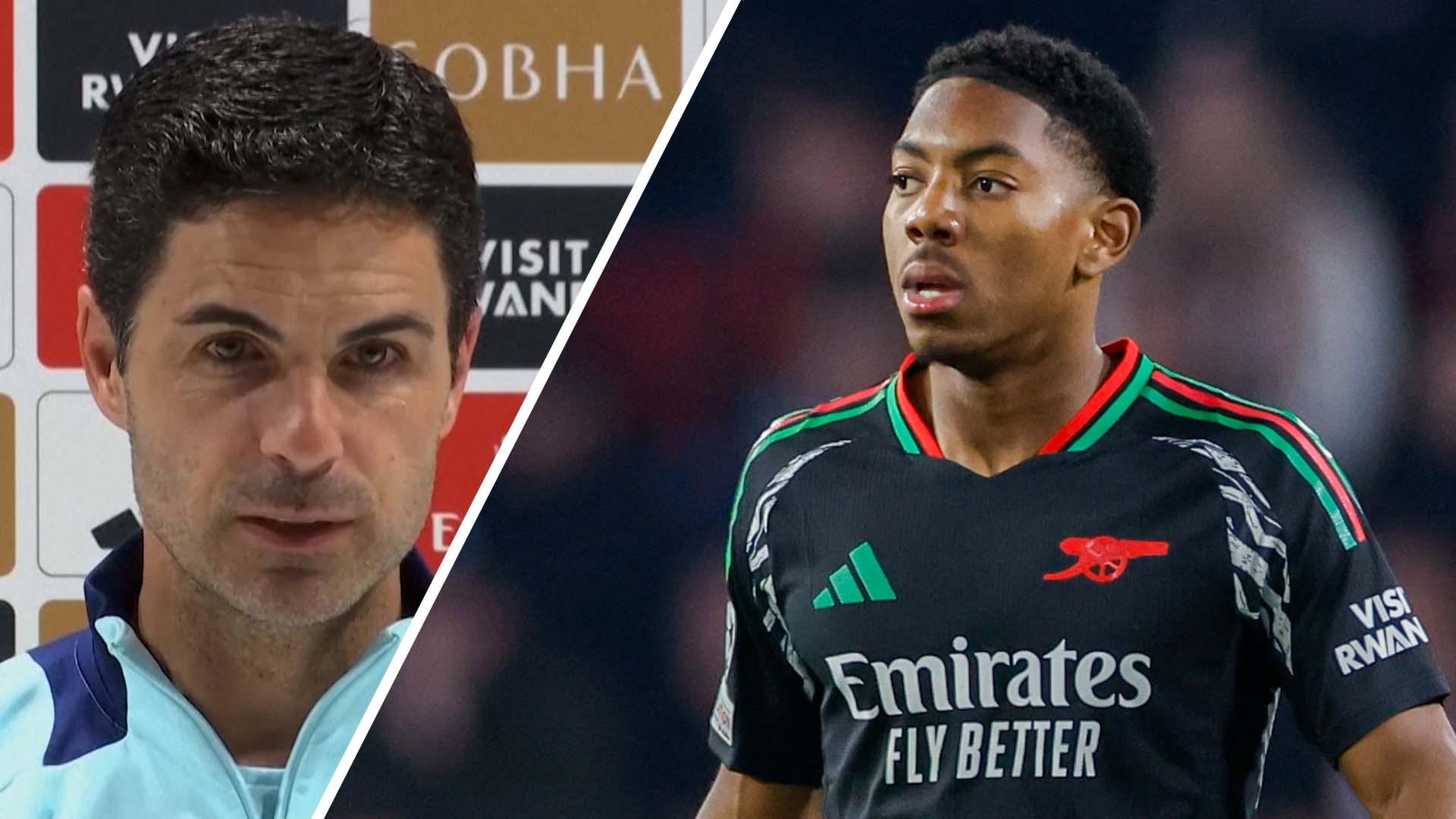 Arteta: Lewis-Skelly early substitution 'a lesson to learn'