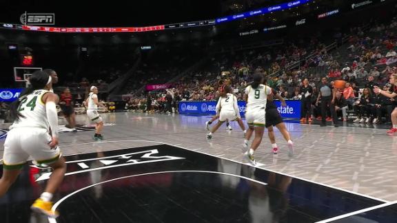 Anna Gret Asi sinks it from downtown - ESPN Video