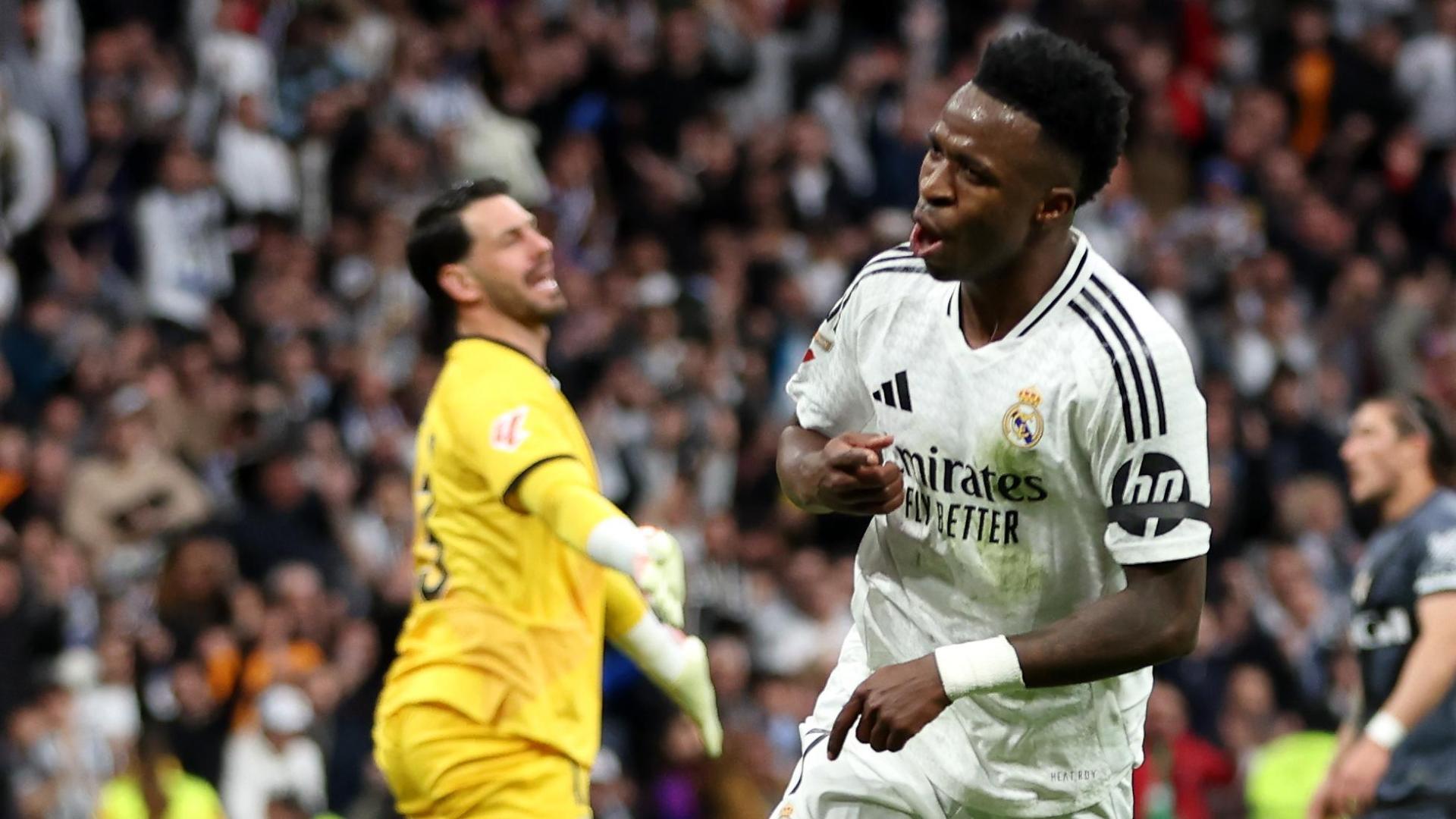 Vinicius Junior scores magnificent solo goal for Real Madrid