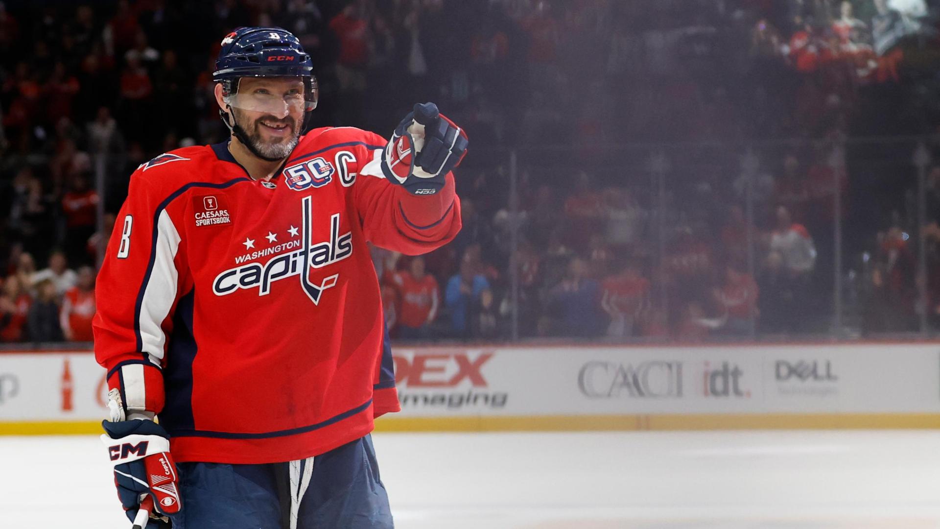 Alex Ovechkin nets career goal No. 886, eight shy of Wayne Gretzky's record