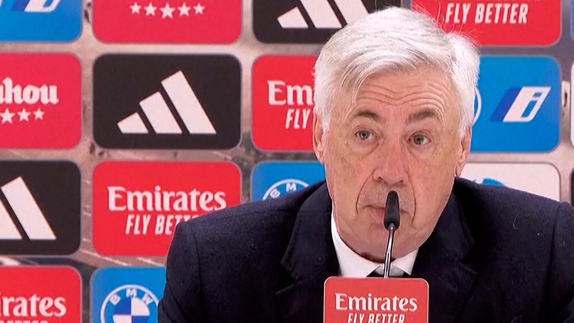 Ancelotti reacts to fan criticism of Real Madrid second half