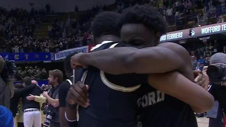 Wofford hangs on to win SoCon championship