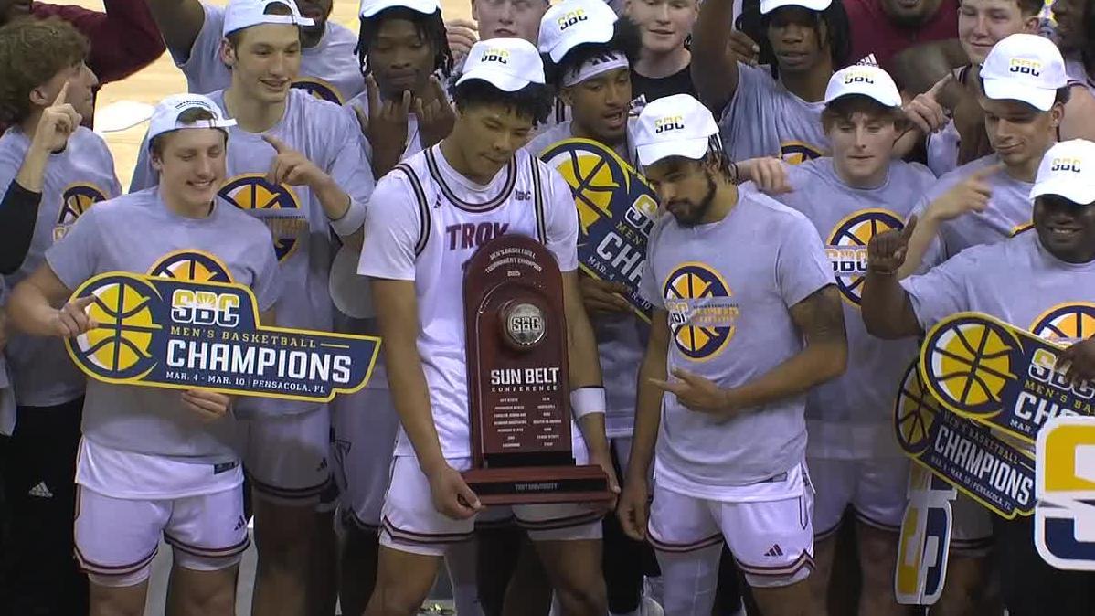 Troy defeats Arkansas State to win the Sun Belt championship