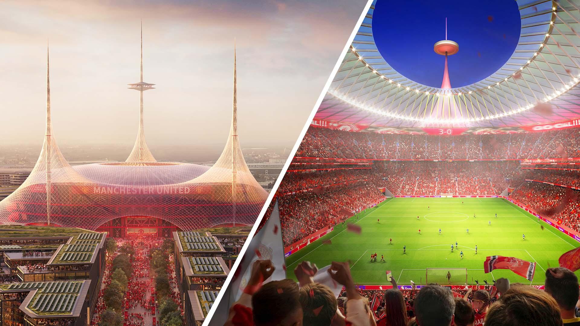 Manchester United release 100,000 seater stadium plan
