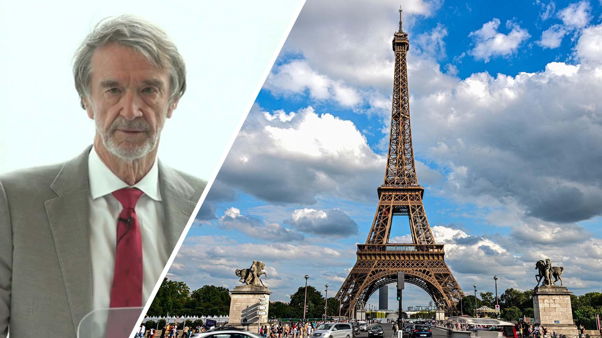 Sir Jim Ratcliffe likens 'iconic' new Manchester United stadium to Eiffel Tower