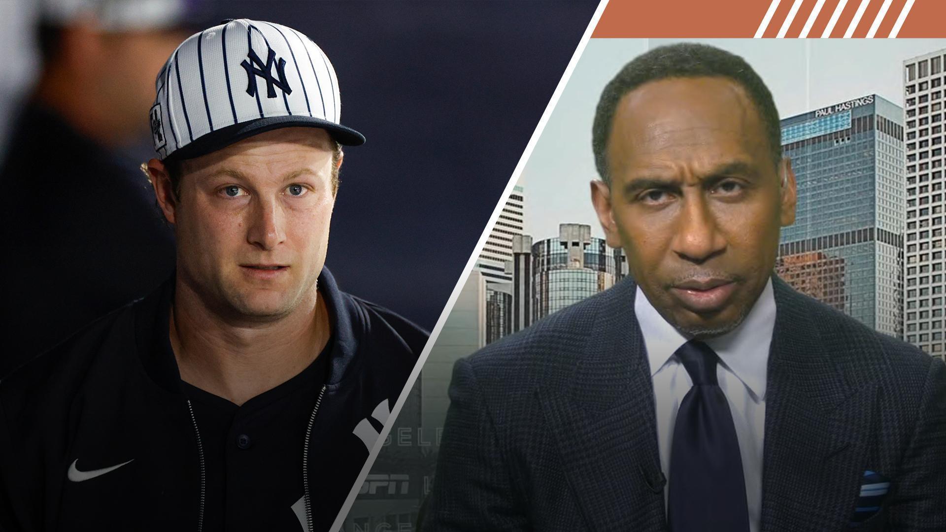 Stephen A. distraught over Gerrit Cole missing the season