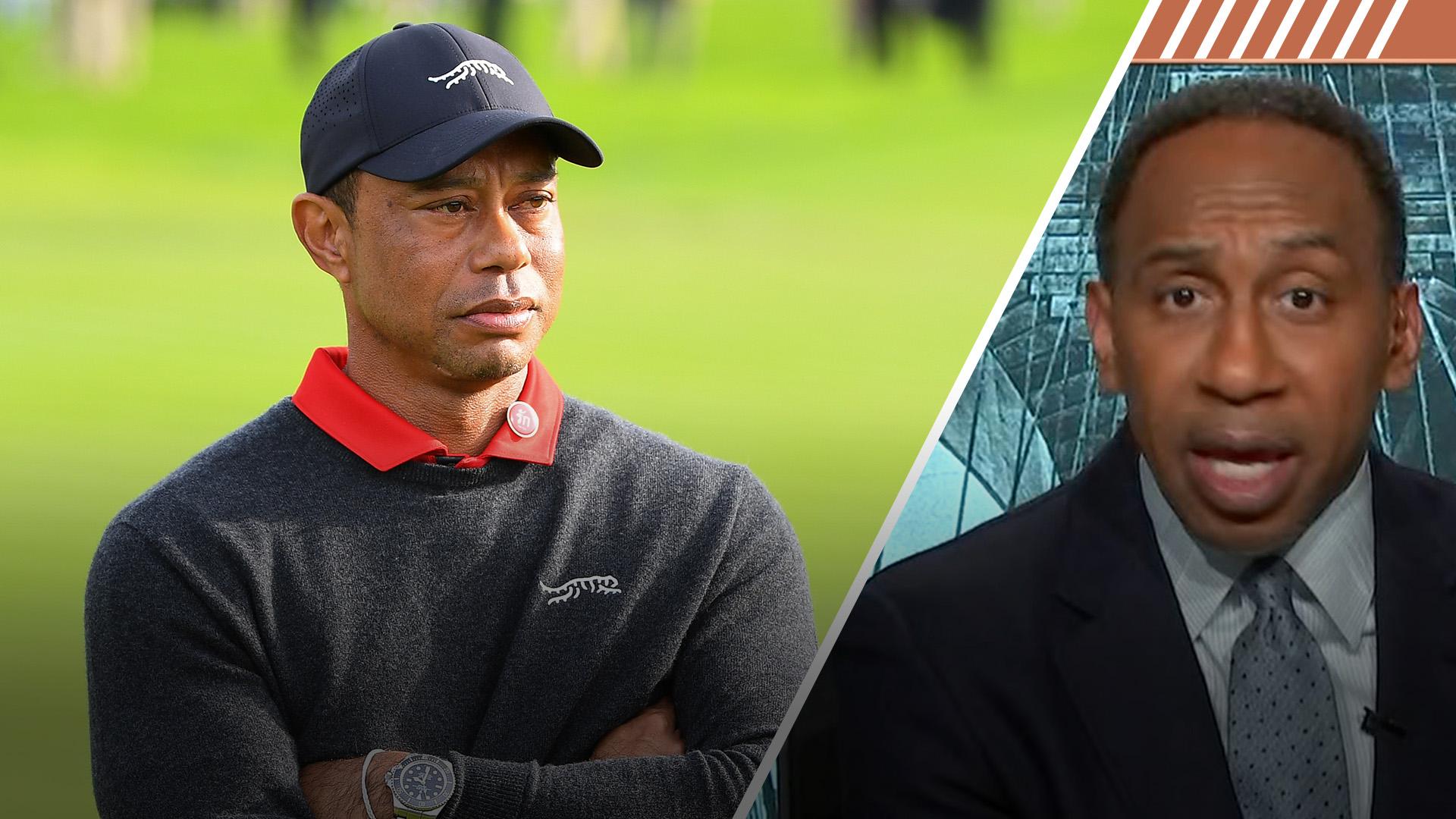 Stephen A.: Tiger Woods is now a recreational golfer