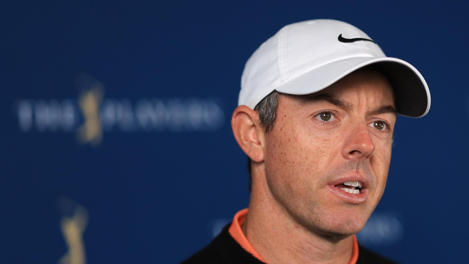 Rory on Tiger's season-ending injury: 'It sucks'