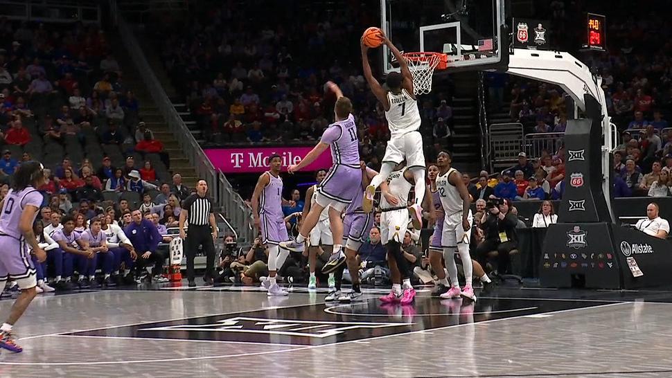 Big draft prospect VJ Edgecombe sneaks in for alley-oop