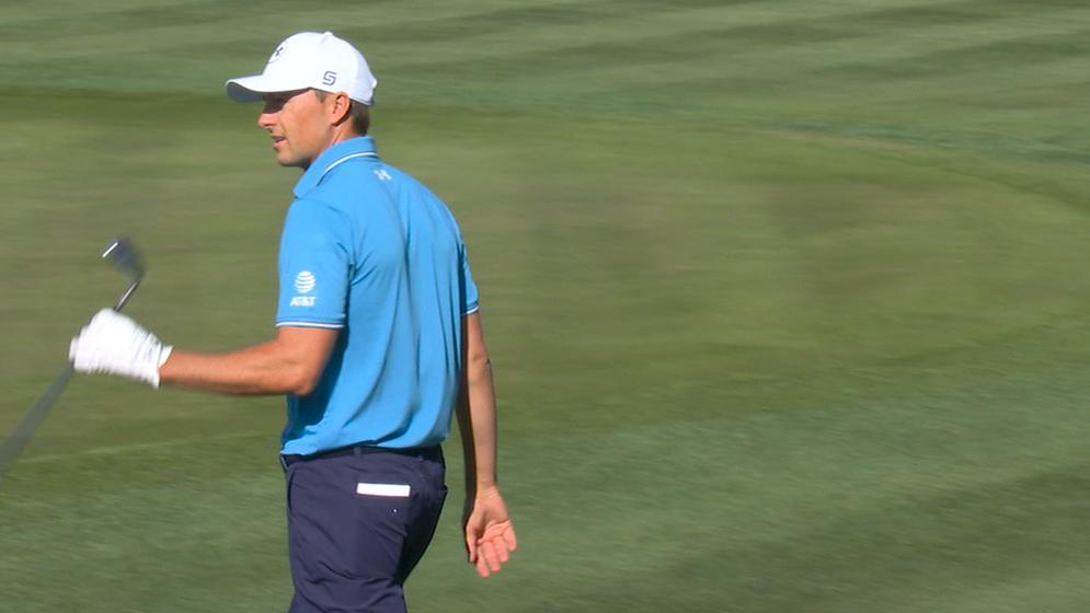 'Magic!' Jordan Spieth somehow salvages eagle again