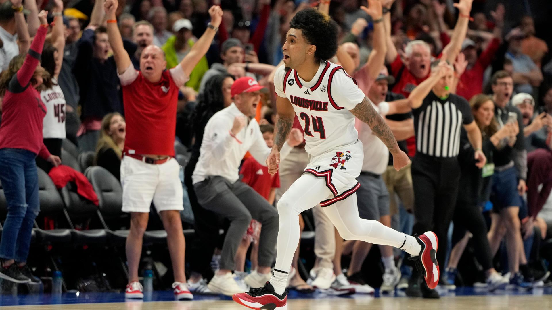 Louisville wins at the horn on a wild sequence