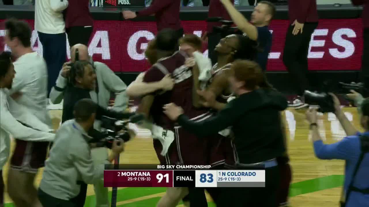 Montana goes dancing after winning Big Sky tournament