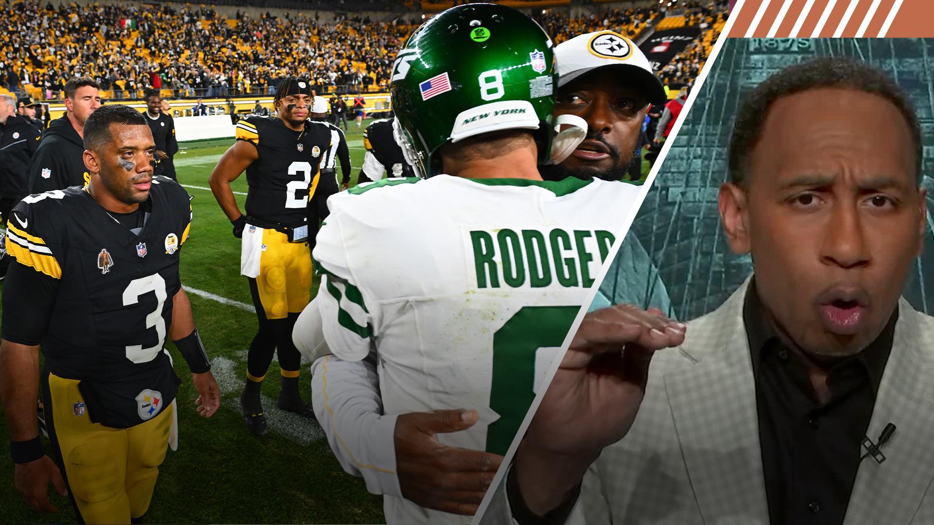 Wilson or Rodgers? Stephen A.'s pick for next Steelers QB