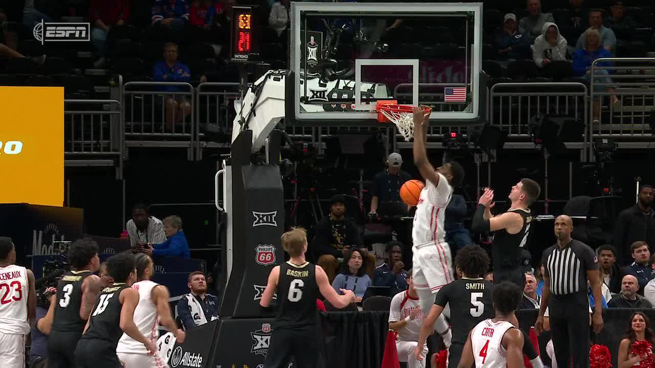 Ja'Vier Francis slams home incredible alley-oop for Houston