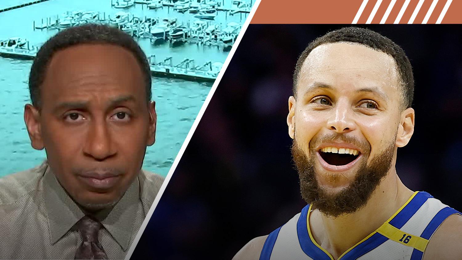 Does Stephen A. think Curry can reach 5,000 career 3-pointers?