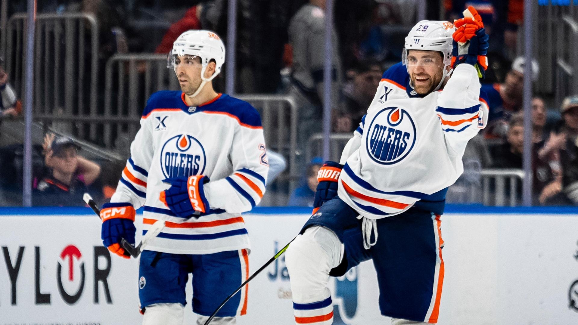 Draisaitl's 2nd goal of the game wins it for Oilers in OT