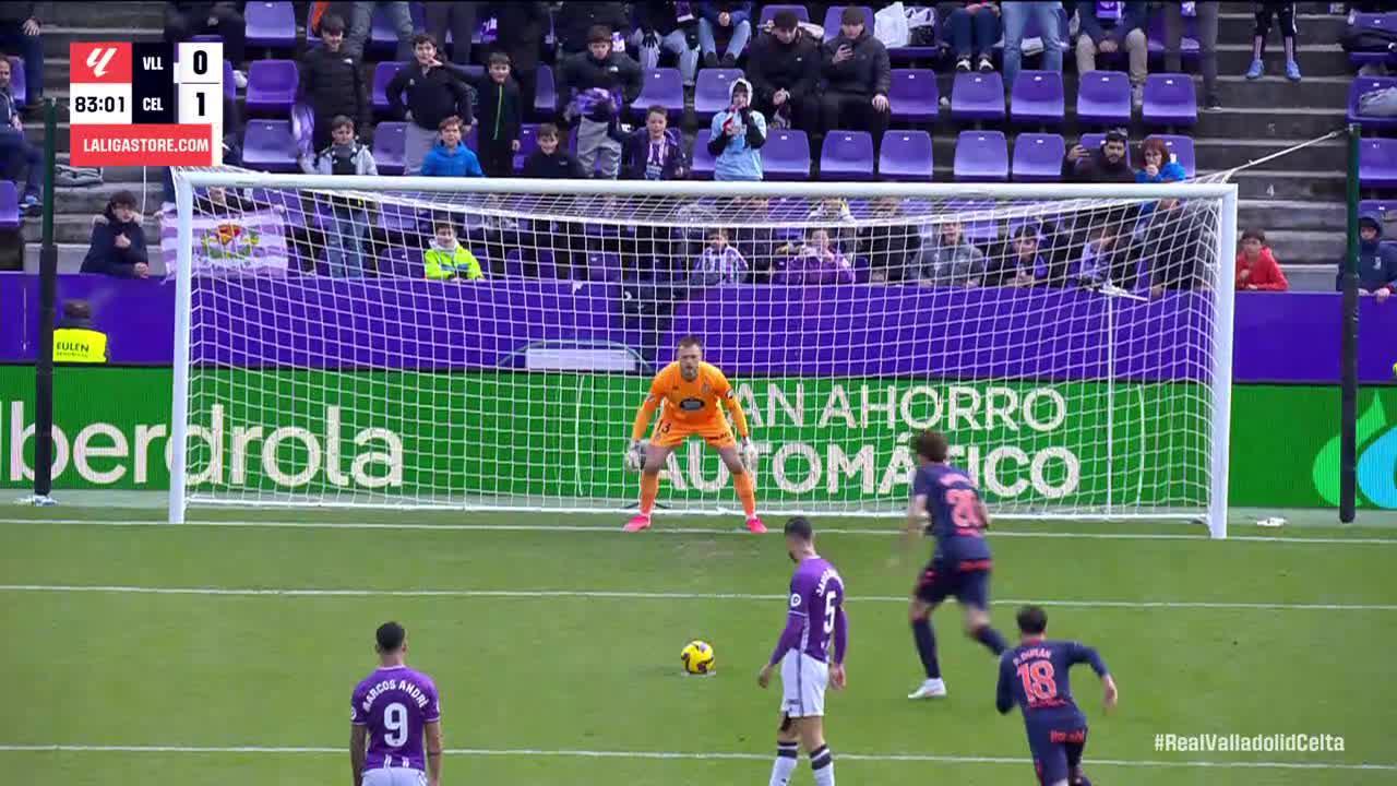 Marcos Alonso scores Penalty Goals vs. Real Valladolid